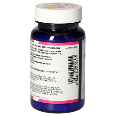 Pycnogenol® 30 mg + Q-10 60 mg GPH Capsules