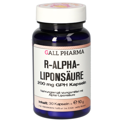 R-Alpha-Lipoic Acid 200 mg GPH Capsules