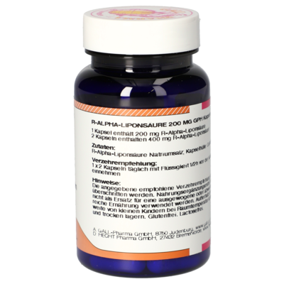 R-Alpha-Liponsäure 200 mg GPH Kapseln