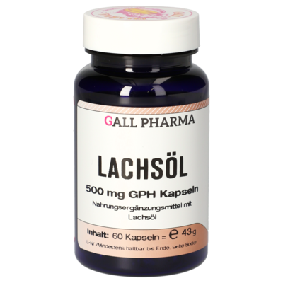 Salmon Oil 500 mg GPH Capsules