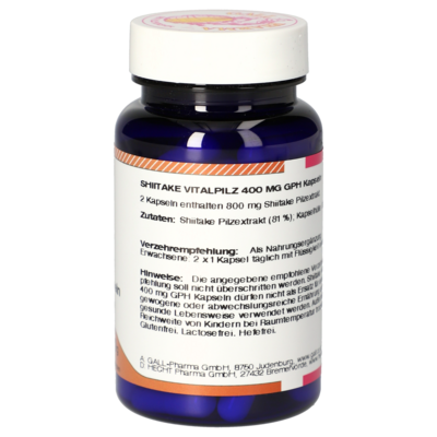 Shiitake 400 mg GPH Capsules