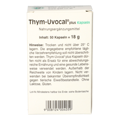 Thym-Uvocal® plus capsules