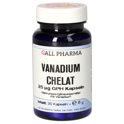Vanadium Chelat 25 µg GPH Kapseln