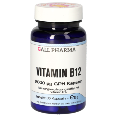 Vitamin B12 2000 µg GPH Capsules