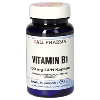 Vitamin B1 100 mg GPH Capsules