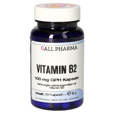 Vitamin B2 100 mg GPH Capsules