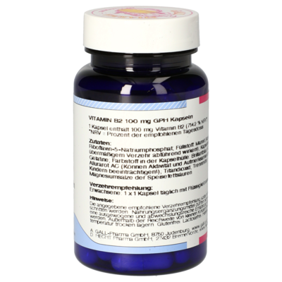 Vitamin B2 100 mg GPH Kapseln