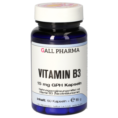 Vitamin B3 15 mg GPH Kapseln