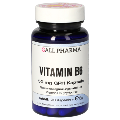 Vitamin B6 50 mg GPH Capsules