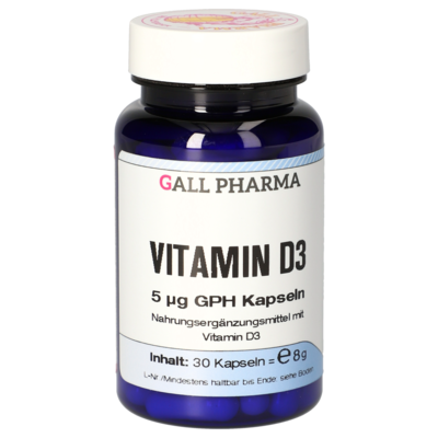 Vitamin D3 5 µg GPH Capsules