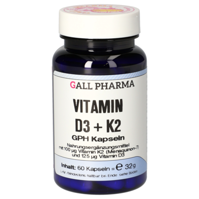 Vitamin D3 + K2 GPH Capsules