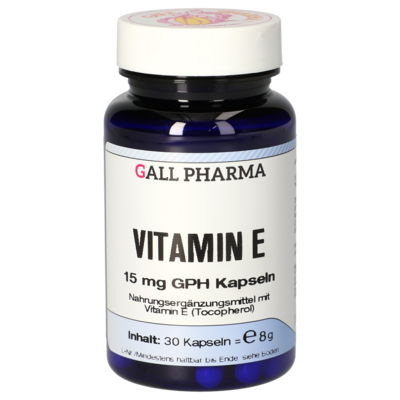 Vitamin E 15 mg GPH Capsules 