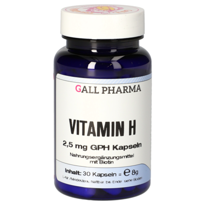 Vitamin H 2,5 mg GPH Capsules