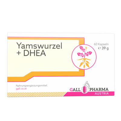 Yam + DHEA 25 mg Capsules 