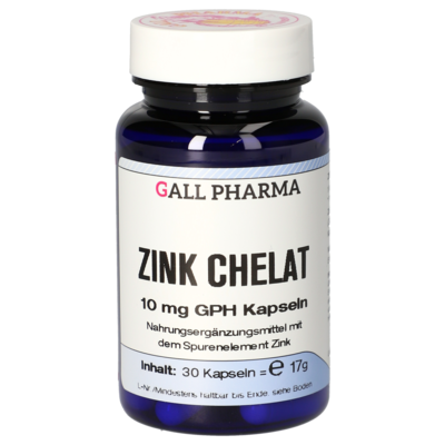 Zinc Chelate 10 mg GPH Capsules