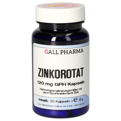 Zinc Orotate 120 mg GPH Capsules