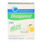 MAGNESIUM Diasporal® 250 active effervescent tablets lemon